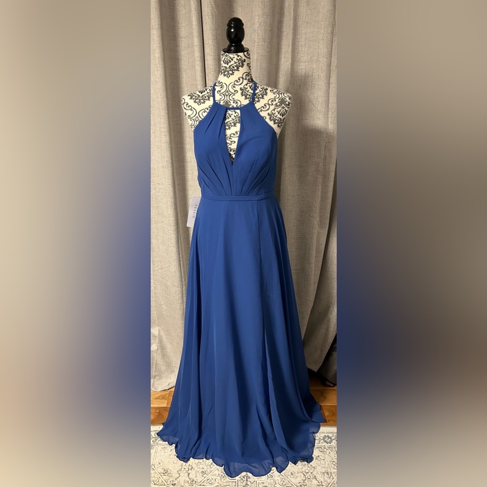 [NWT] Azazie Evalleen / Prom or bridesmaid dress / Royal blue